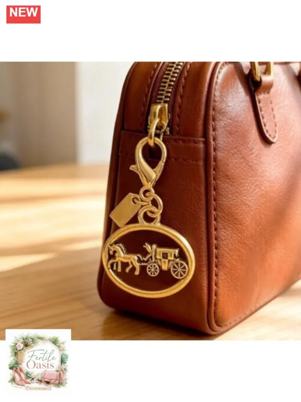 Strawberry Purse Charm Bag Accessory for Handbags
